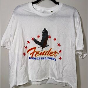 NWT FENDER Cut-Off Tee